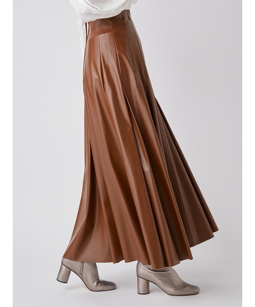 「FRAY I.D」 フレアスカート 0 モカ レディース_画像5