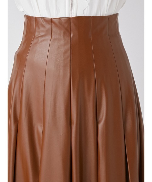 「FRAY I.D」 フレアスカート 0 モカ レディース_画像6