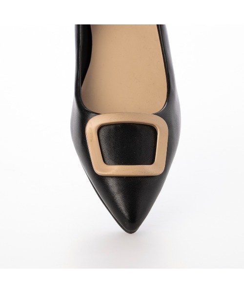 「EVOL」 パンプス 23.0cm チャコールグレー レディース_画像8