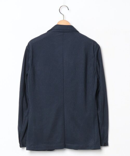 「EDIFICE」 テーラードジャケット 42 ネイビー メンズ_画像2