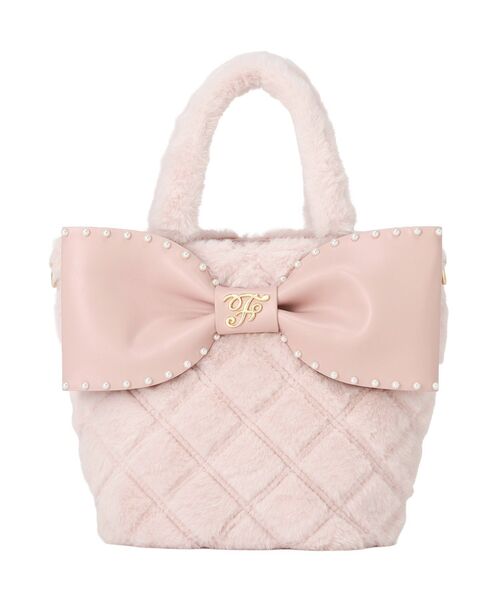 Maison de FLEUR（メゾンドフルール） ハンドバッグ フェイクファー