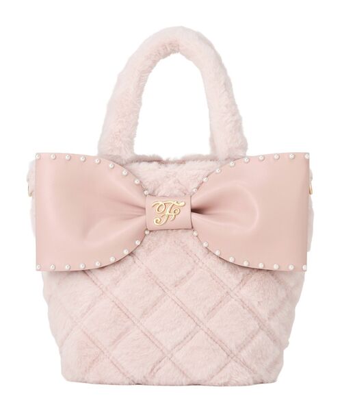 Maison de FLEUR（メゾンドフルール） ハンドバッグ フェイクファー