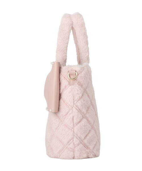 Maison de FLEUR（メゾンドフルール） ハンドバッグ フェイクファー 