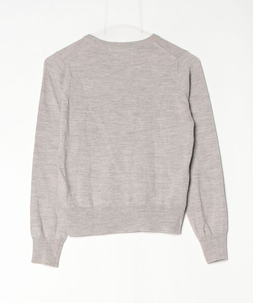 「Dot&Stripes CHILD WOMAN」 長袖ニット FREE グレー レディース_画像2