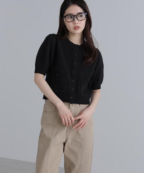 「FREE'S MART」 ニットカーディガン FREE ブラウン レディース_画像4