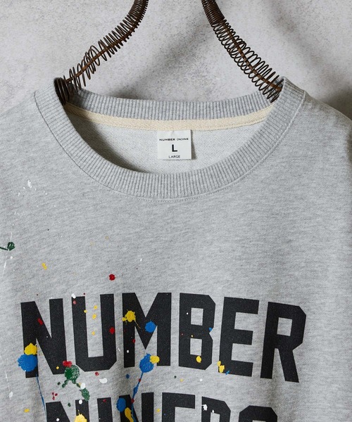 NUMBER (N)INE（ナンバーナイン） トレーナー スウェット HAND PAINTED