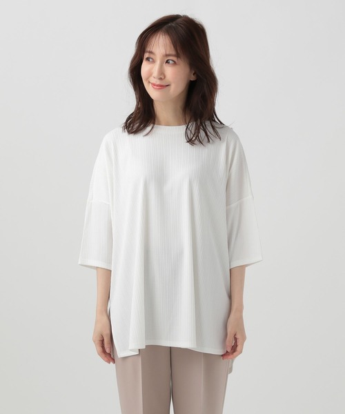 「Elura」 半袖カットソー MEDIUM ブラック レディース_画像3