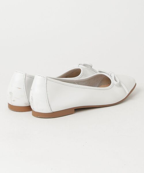 「STILMODA」 フラットパンプス 38 ホワイト レディース_画像2