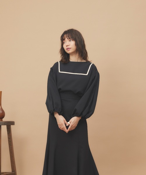 「moi tytto」 長袖ブラウス FREE ベージュ レディース_画像3