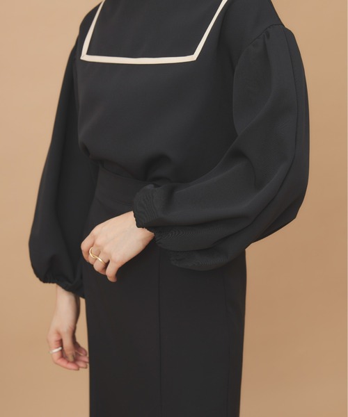 「moi tytto」 長袖ブラウス FREE ベージュ レディース_画像5