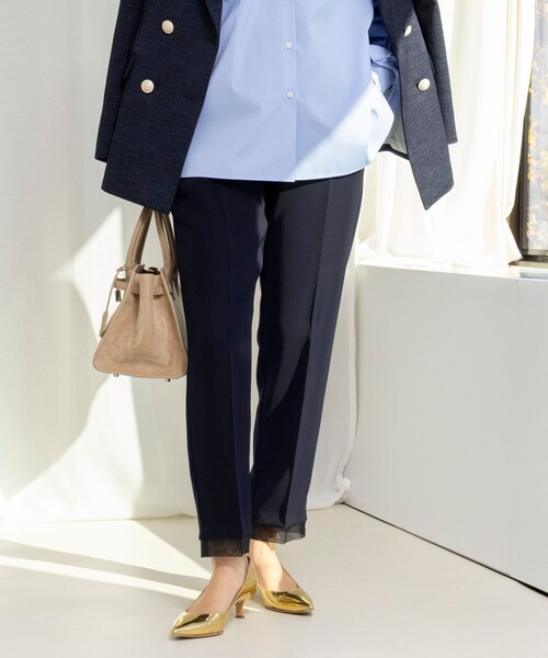 NOLLEY'S（ノーリーズ） パンツ 「セットアップ対応」ウォッシャブル