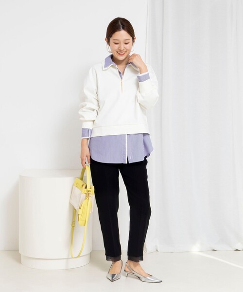 NOLLEY'S（ノーリーズ） パンツ 「セットアップ対応」ウォッシャブル