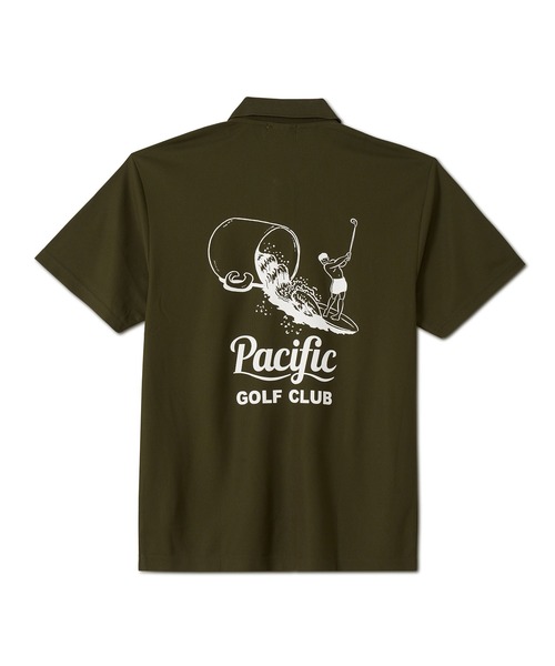 Pacific GOLF CLUB パシフィックゴルフ クラブ 半袖 ポロシャツ Pacific GOLF CLUB（パシフィックゴルフクラブ） ポロシャツ CUP