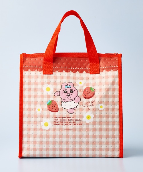 THE BAREFOOT ハンドバッグ 「 おぱんちゅうさぎ 」 ストロベリー