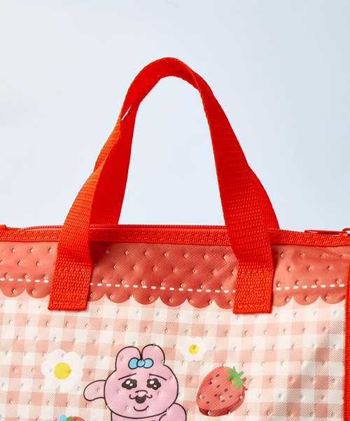 THE BAREFOOT ハンドバッグ 「 おぱんちゅうさぎ 」 ストロベリー