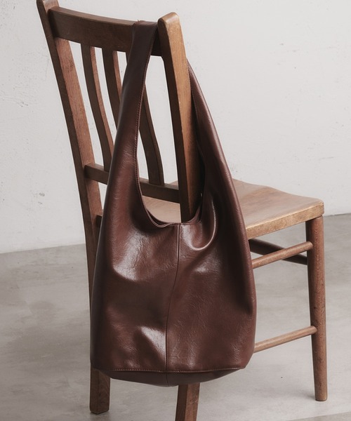 Regen Glanz トートバッグ synthetic leather simple bag