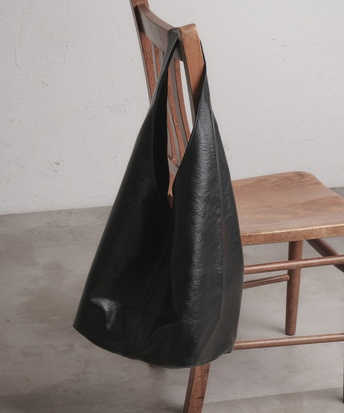 Regen Glanz トートバッグ synthetic leather simple bag