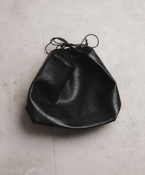 Regen Glanz トートバッグ synthetic leather simple bag