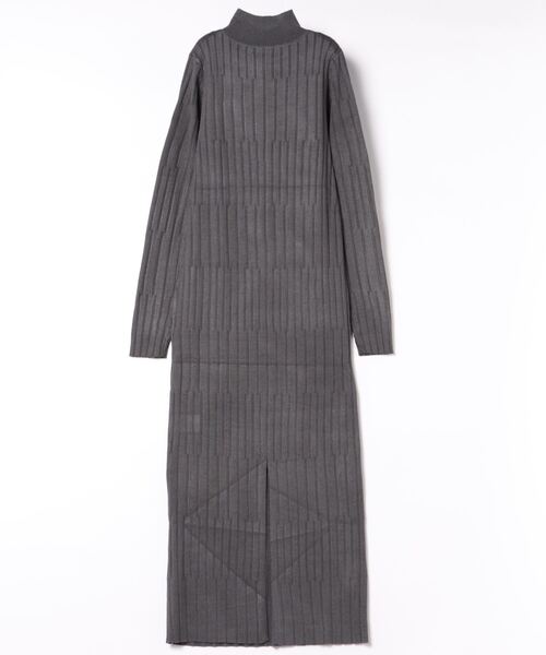 「MURUA」 ニットワンピース FREE ブルー レディース_画像2