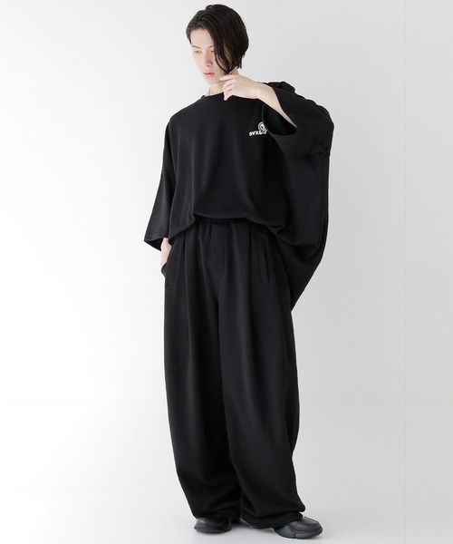 「minsobi」 スウェットパンツ FREE ブラック メンズ_画像2