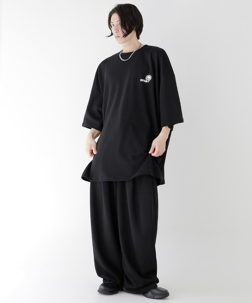 「minsobi」 スウェットパンツ FREE ブラック メンズ_画像3