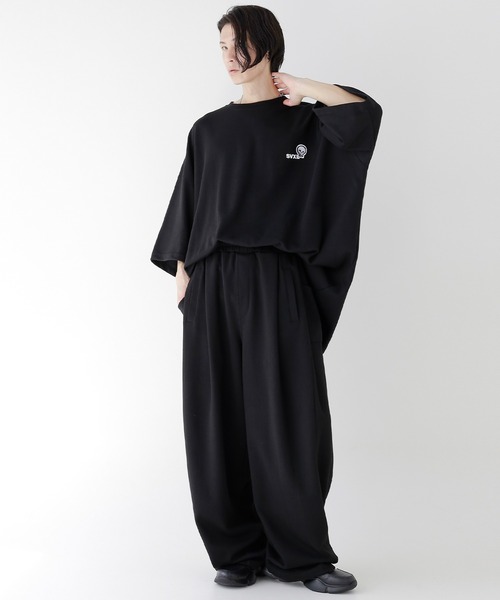 「minsobi」 スウェットパンツ FREE ブラック メンズ_画像6