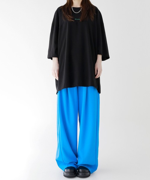 「minsobi」 スウェットパンツ FREE ブラック メンズ_画像9