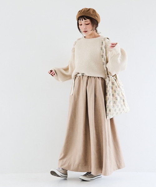 「Crisp」 長袖ニット FREE アイボリー レディース_画像9