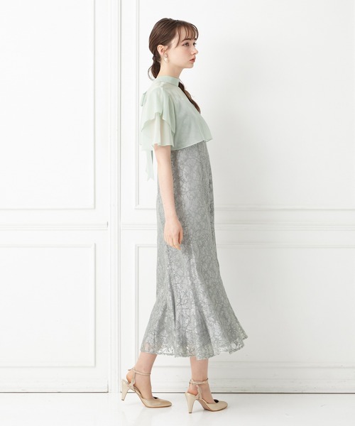 「AIMER」 キャミソールワンピース SMALL イエロー レディースの画像