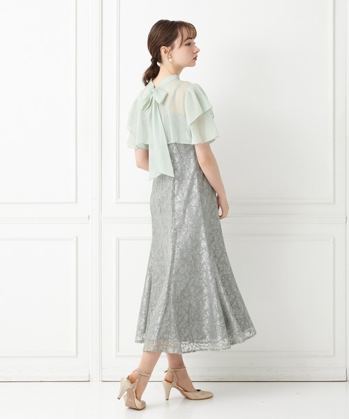 「AIMER」 キャミソールワンピース SMALL イエロー レディースの画像