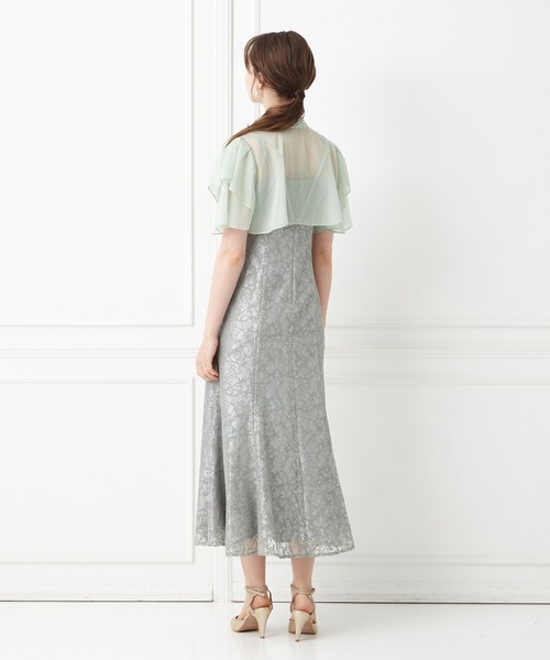 「AIMER」 キャミソールワンピース SMALL イエロー レディースの画像