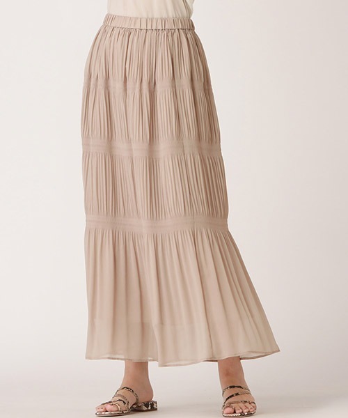 「Droite lautreamont」 プリーツスカート 2 グリーン レディース_画像9