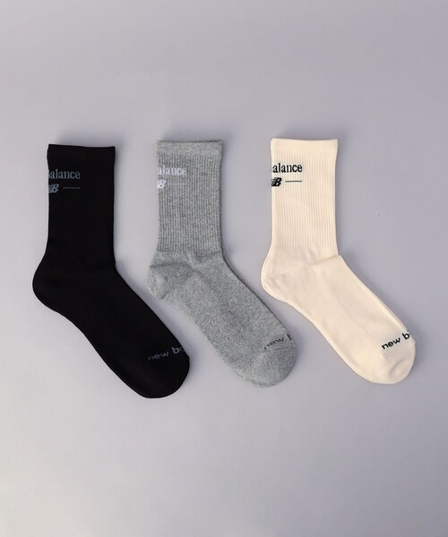 ニューバランス 靴下セット New Balance（ニューバランス） 靴下 ロゴクォータークルー「3足セット