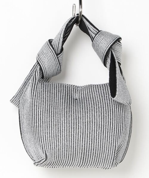 「LASTFRAME」 ハンドバッグ - シルバー レディース_画像3