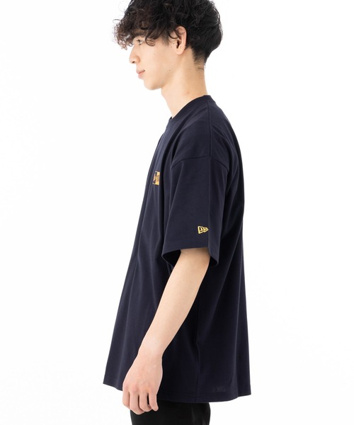「NEW ERA」 半袖Tシャツ X-LARGE ベージュ メンズ_画像3