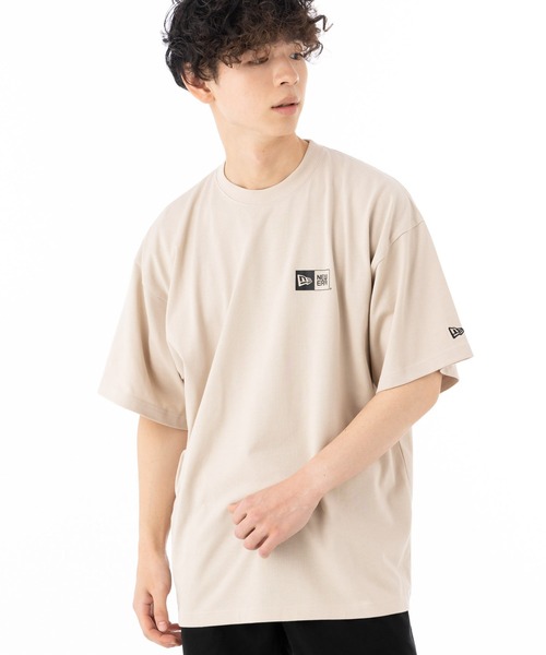 「NEW ERA」 半袖Tシャツ X-LARGE ベージュ メンズ_画像5
