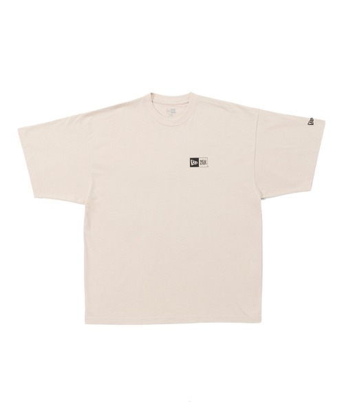 「NEW ERA」 半袖Tシャツ X-LARGE ベージュ メンズ_画像8