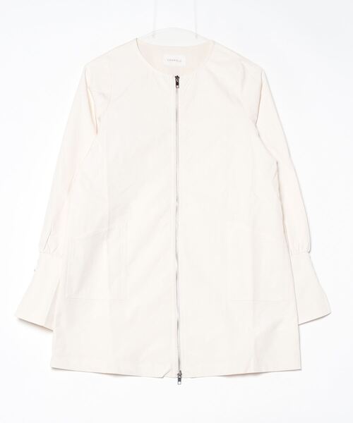 「VANNIE U」 長袖ワンピース FREE アイボリー レディース_画像2