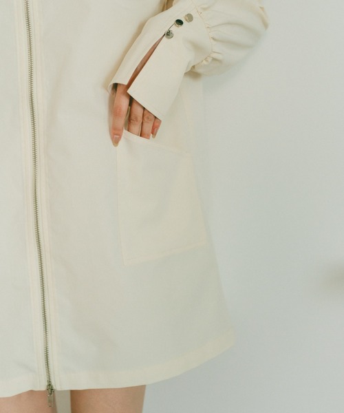 「VANNIE U」 長袖ワンピース FREE アイボリー レディース_画像5