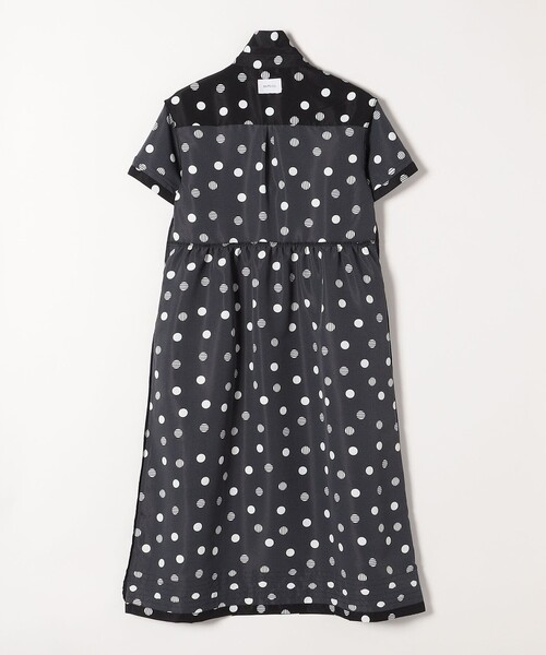 「SHIPS any」 シャツワンピース ONE SIZE ブラック レディースの画像