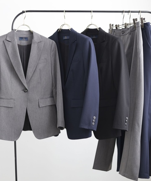 「DRESS PLUS」 パンツスーツ XX-LARGE ブラック レディース_画像4