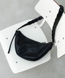 SINSS ショルダーバッグ ミニ 2way slit half moon mini bag / 2way