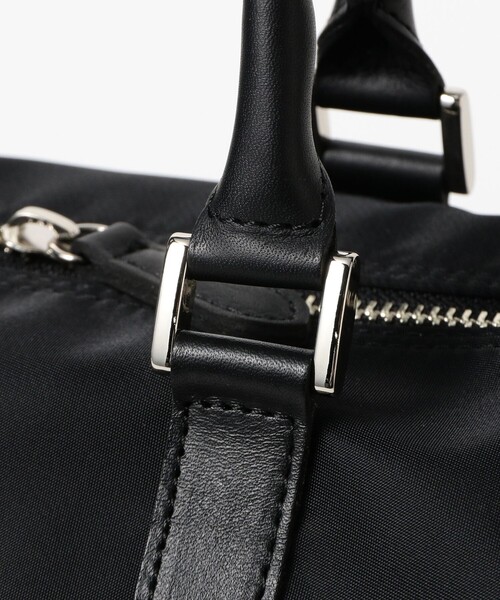 SLOW ボストンバッグ 「別注」SLOW / NYLON LEATHER DUFFLE BAG メンズ