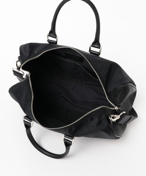 SLOW ボストンバッグ 「別注」SLOW / NYLON LEATHER DUFFLE BAG メンズ
