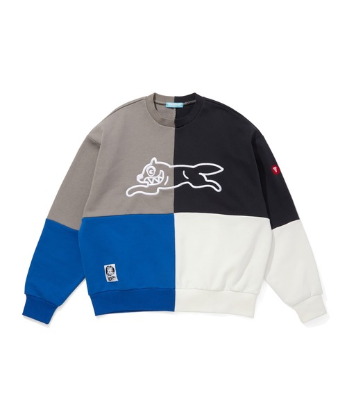 トレーナー+スウェット FROSTING LOGO CREWNECK SWEATSHIRT ICECREAM（アイスクリーム） トレーナー スウェット EMBROIDERY LOGO