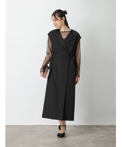 fifth（フィフス） ワンピース 「2点SET」シアートップス×ジレ