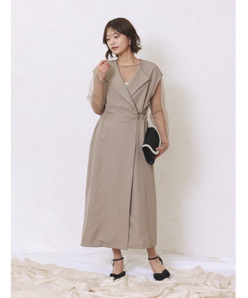 fifth（フィフス） ワンピース 「2点SET」シアートップス×ジレ