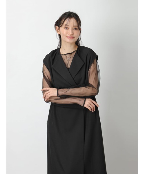 fifth（フィフス） ワンピース 「2点SET」シアートップス×ジレ