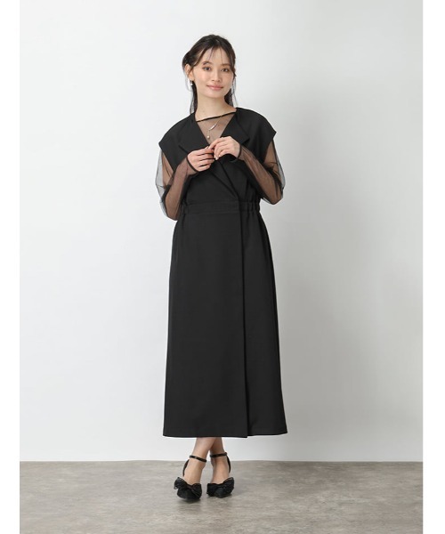 fifth（フィフス） ワンピース 「2点SET」シアートップス×ジレ