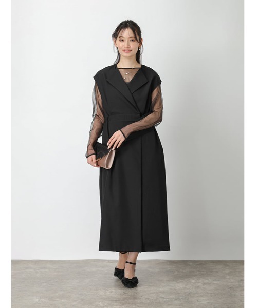 fifth（フィフス） ワンピース 「2点SET」シアートップス×ジレ